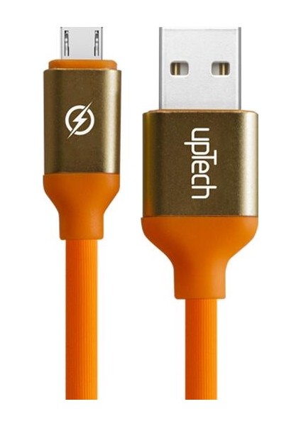 USB Micro Data ve Hızlı Şarj Kablosu 1,2 M Orange