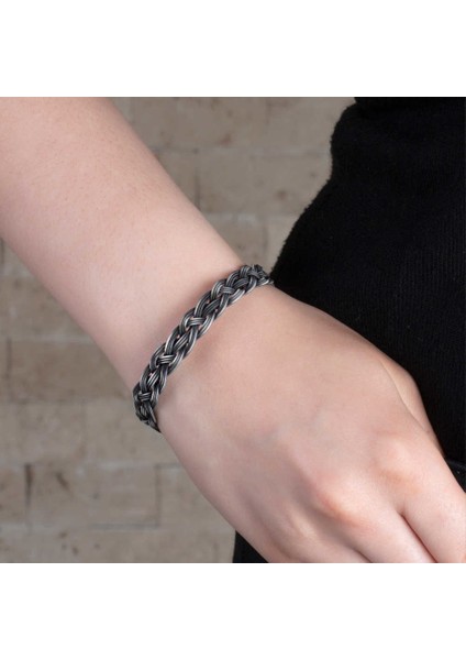 El Işçiliği 1000 Ayar Kazaz Kadın Bileklik