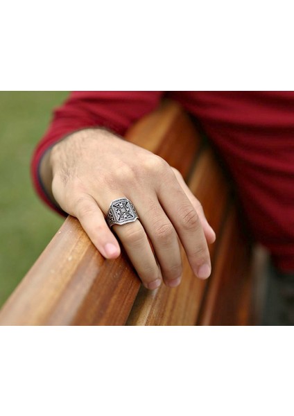 925 Ayar Gümüş Pusat Yüzüğü indirimleri