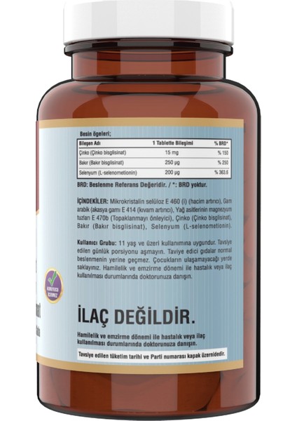 Glucosamine Chondroitin Msm 300 Tablet+Zinc Bisglisinat 180 Tablet modelleri