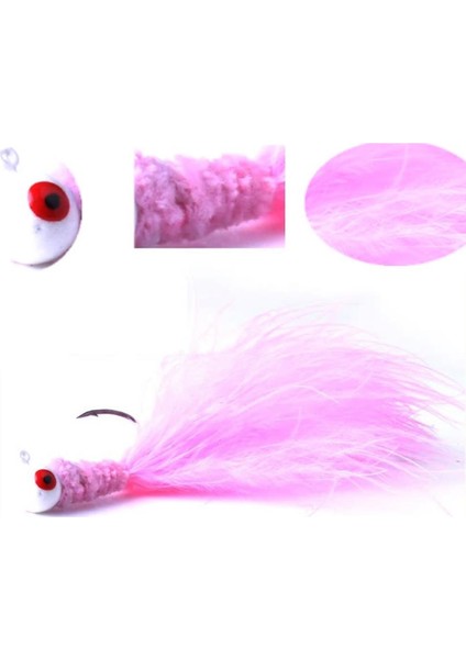 Profısher 4 Renk Metal Tüylü Fly Kancalı Yapay Yem indirimleri