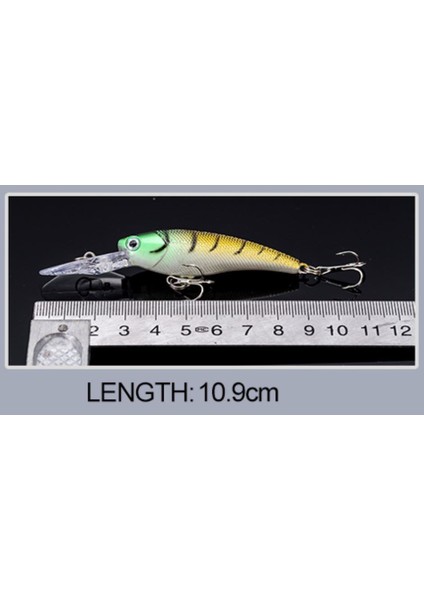 Profısher 8 Renk Uzun Çene Sert Sahte Yapay Yem 7.8 gr 10.9 cm