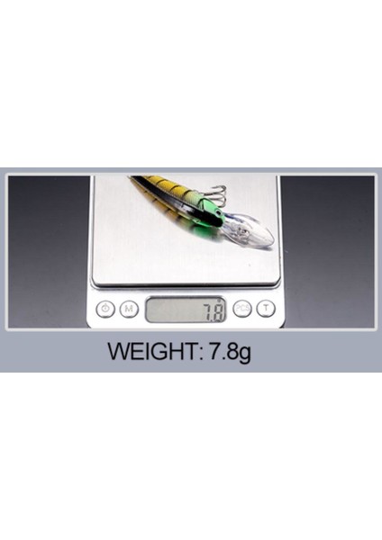 Profısher 8 Renk Uzun Çene Sert Sahte Yapay Yem 7.8 gr 10.9 cm fiyatları