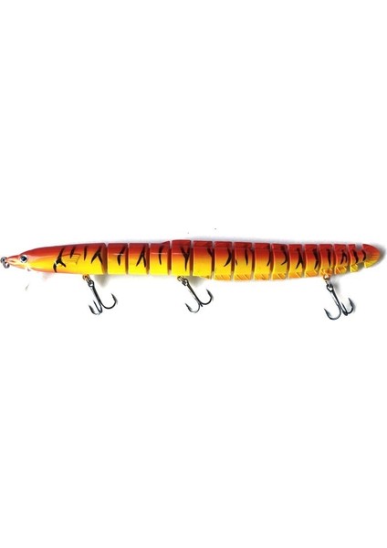 Profısher 15 Eklem Çeneli Yılan Balığı Sert Yapay Yem 34 gr 21 cm Or