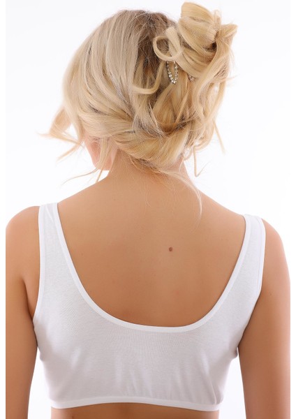 Pamuklu Ribana Anne Yarım Atlet Sütyen 6020 fiyatları