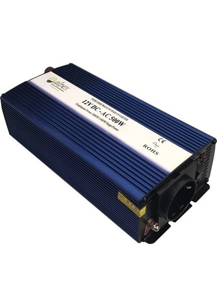 500 Watt 12 Volt Tam Sinüs Inverter