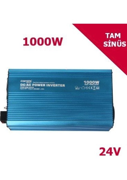 1000W 24V Tam Sinüs Inverter