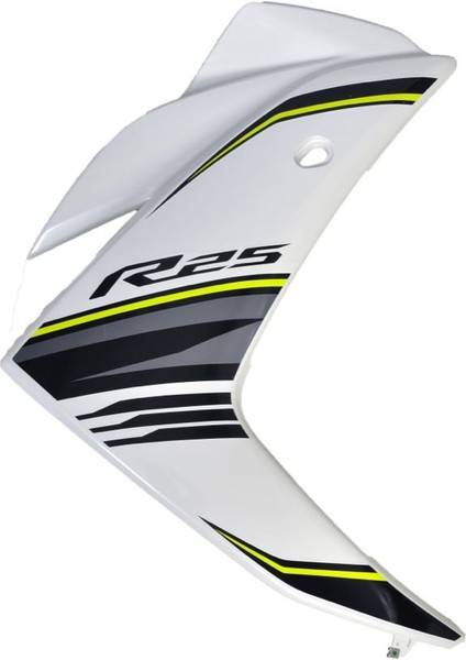 R25 Sağ Granaj Beyaz Fosforlu Siyah Siticker