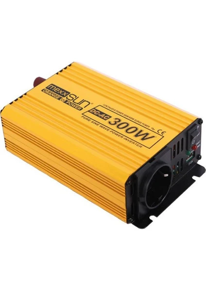 12 Volt 300 Watt Tam Sinüs Inverter