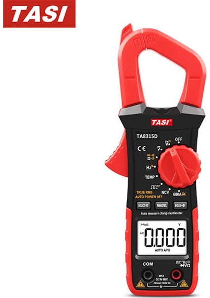 Tasi TA8315D Mini True Rms 600A Ac/dc Dijital Pensampermetre Ölçü Aleti TA-8315D Ta 8315D