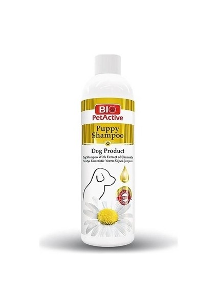 Pet Active Papatya Özlü Puppy Yavru Köpek Şampuanı 250 Ml.