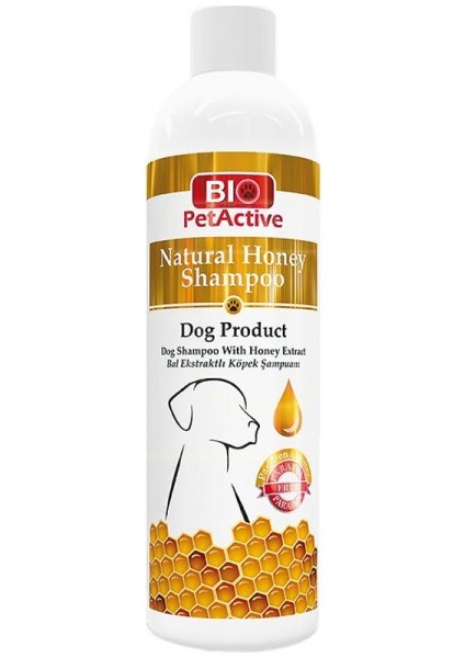 Pet Active Natural Bal Buğday Özlü Sıvı Köpek Şampuanı 250 Ml.