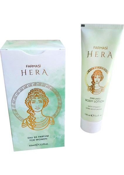 Hera 65ML Kadın Parfümü ve 100 ml Vücut Losyonu