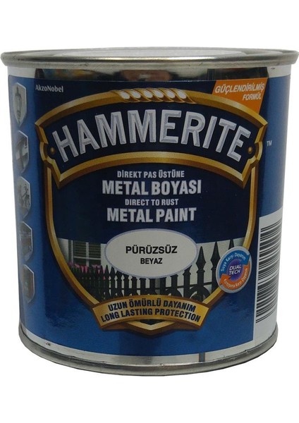 Hammerıte Pürüzsüz  Beyaz 0,25 L