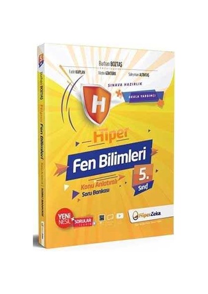 Hiper Zeka Yayınları 5. Sınıf Hiper Fen Bilimleri Konu Anlatımlı & Soru Bankası