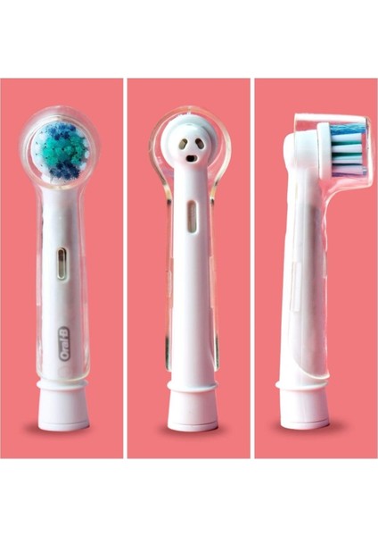 Oral-B Diş Fırçası Başlıkları Için Koruma Kapağı 3 Adet