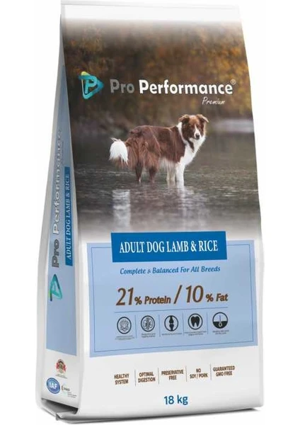 Pro Performance Kuzu Etli Yetişkin Köpek Maması 18 kg