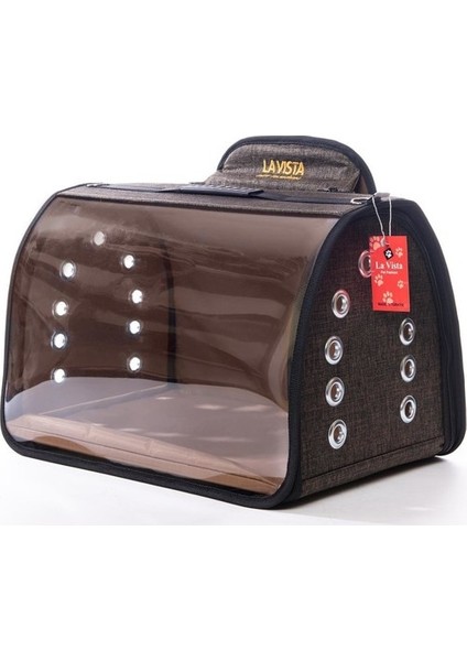 Kedi ve Köpek Seyahat Sırt ve El Taşıma Çantası 48 x 35 x 30 cm Jumbo