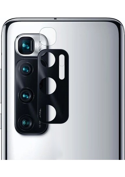 Xiaomi Mi 10 Ultra Kamera Lens Koruma Camı V2 Siyah