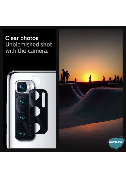 Xiaomi Mi 10 Ultra Kamera Lens Koruma Camı V2 Siyah