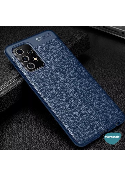 Samsung Galaxy A32 4g Kılıf Deri Dokulu Silikon Kırmızı