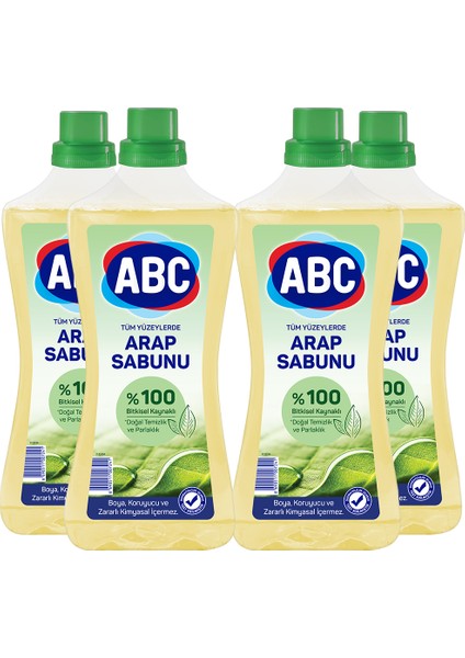 Abc Arap Sabunu 900 ml 4'lü