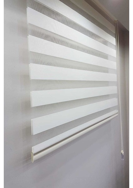 Bambu Zebra Stor Perde Beyaz fiyatları