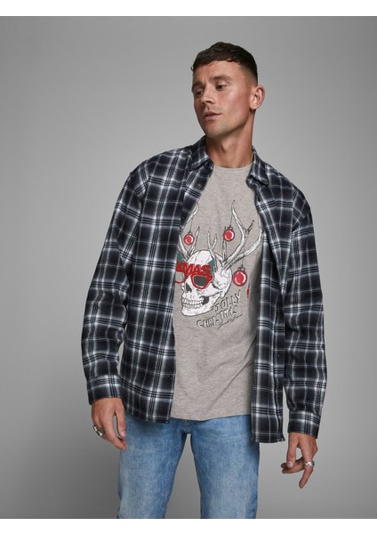 12180478 Jorskulljoy Tee Ss Crew Neck Xmas Erkek T-Shirt fırsatları