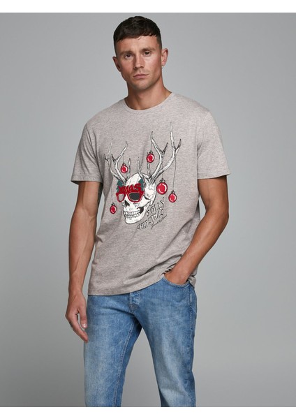 12180478 Jorskulljoy Tee Ss Crew Neck Xmas Erkek T-Shirt