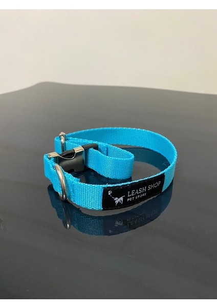 Leash Shop Köpek Boyun Tasma Takımı Turkuaz 20-30 cm