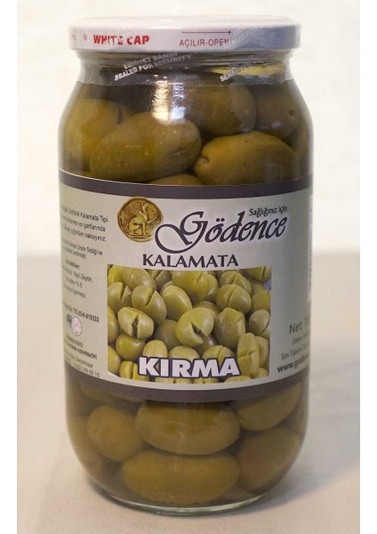 Kalamata Kırma Yeşil Zeytin 700 gr - Gödence Kooperatifi