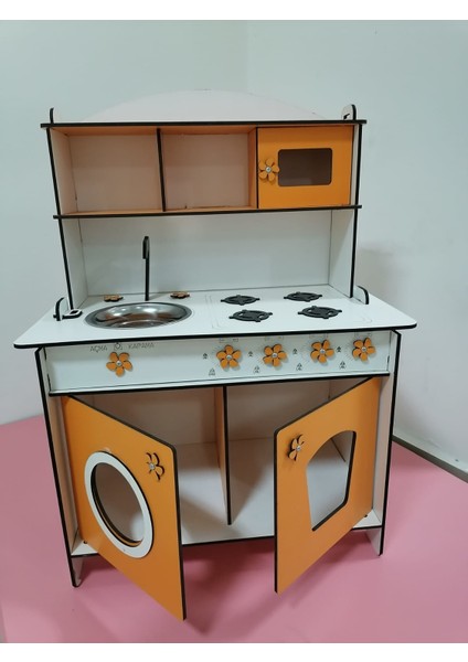 Ahşap Mutfak Seti 80 x 60 cm