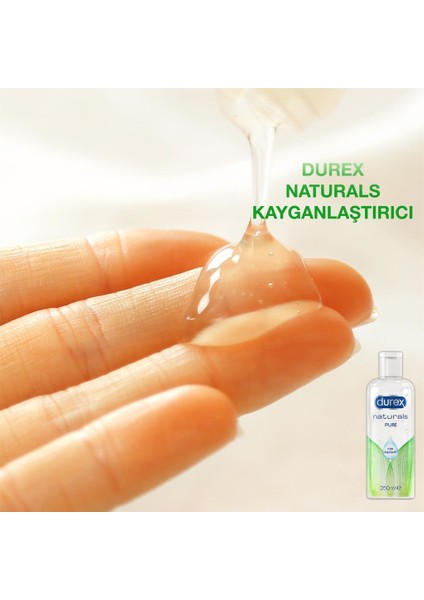 Jel Naturals 250 ml + Durex Intense Uyarıcı Jel 10 ml