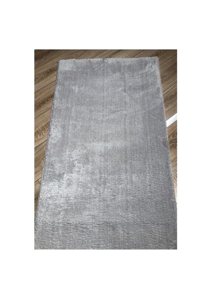 Sarar Post Kaymaz Taban Özel Ölçü Kesme Tavşantüyü Gri Renk Peluş Halı Yolluk fırsatları