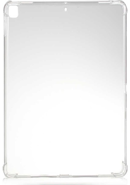 Apple iPad Pro 10.5 Inç Nitro Anti Shock Airbag Silikon Kılıf + Nano Ekran Koruyucu Şeffaf