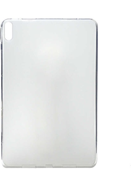 Huawei Mate Pad Pro 10.8 Inç Süper Silikon Kılıf Şeffaf + Nano Ekran Koruyucu Şeffaf