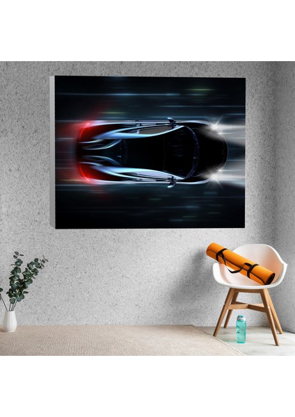 Bmw Hız Tutkunu Araba Dekoratif Kanvas Tablo