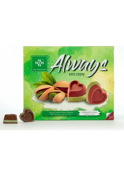 Always Fıstıklı Spesiyal Çikolata 210 gr