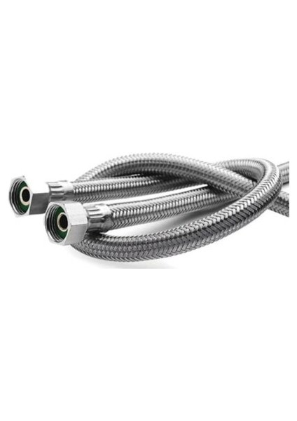 Hortum Çelik Flex Hortum Dişi 1/2'' Dişi 1/2'' 50 cm
