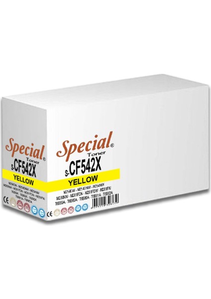 Specıal S-CF542X Sarı 203X Toner 2,5k