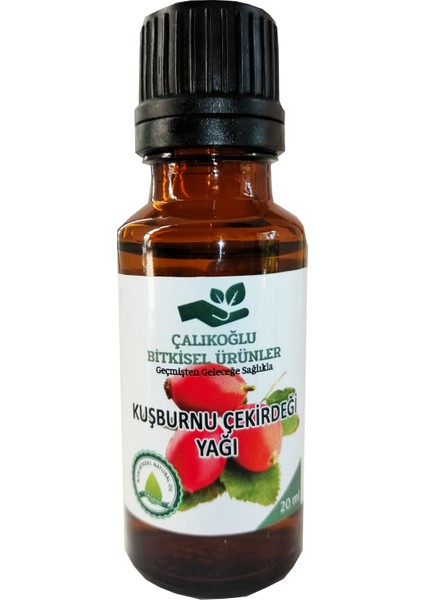 Çalıkoğlu Bitkisel Ürünler Kuşburnu Çekirdeği Yağı (Siyah Damlalıklı) 20 ml