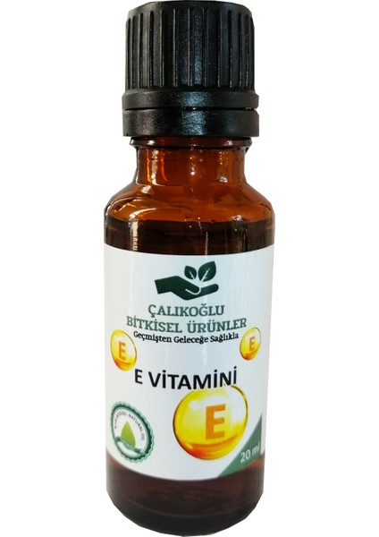 E Vitamini (Siyah Damlalıklı) 20 ml
