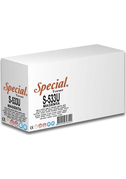 Specıal 533U-CC533A-CE413A-CF383A-CRG718 Üniversal 2,6k Toner Kırmızı