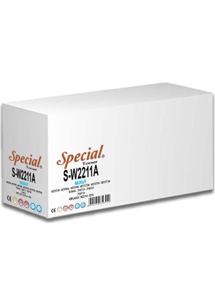 Specıal S-W2211A Mavi Chipsiz 207A Toner 1,25K