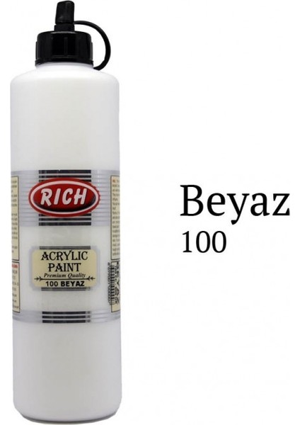 Akrilik Boya 500 cc 100 Beyaz