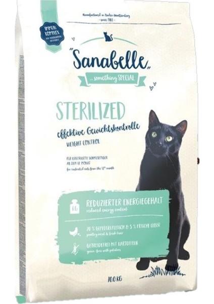 Sterilised Kısırlaştırılmış Kedi Maması 10 kg