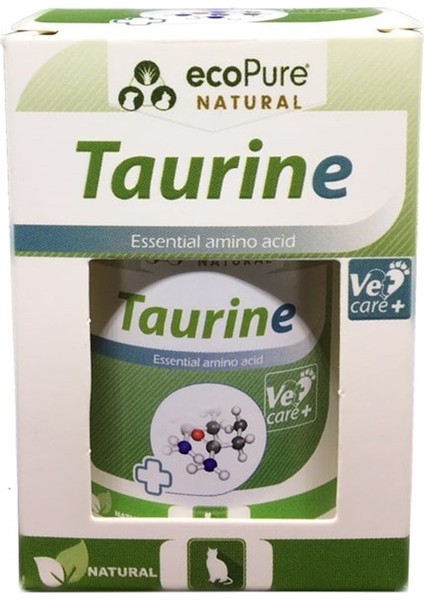 Ecopure Kediler Için Toz Şeklinde Taurin Desteği 40GR