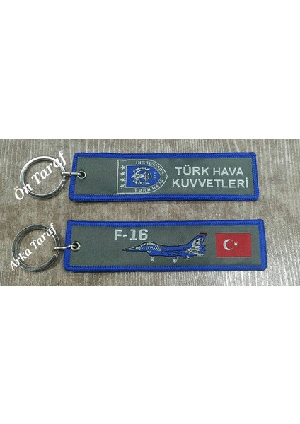 Hava Kuvvetleri Nano Örme Anahtarlık - Kumaş Anahtarlık