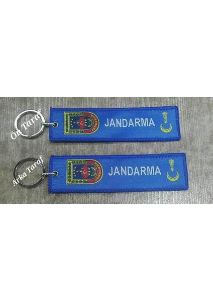 Jandarma Nano Örme Anahtarlık - Kumaş Anahtarlık