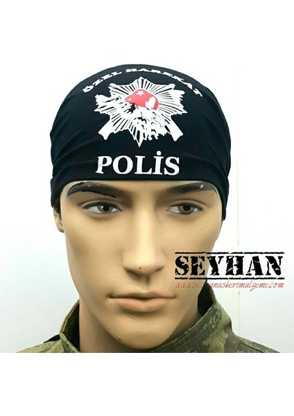 Seyhan Askeri Malzeme  Polis Özel Harekat Bandana (Siyah)